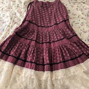 Vintage Gunne Sax Prairie Skirt